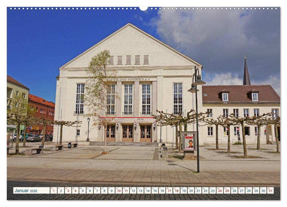 Wittenberge an der Elbe (CALVENDO Premium Wandkalender 2026)