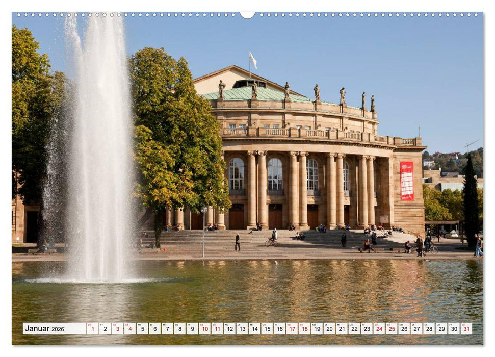 Opernhäuser (CALVENDO Wandkalender 2026)