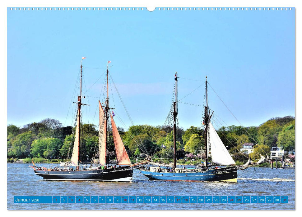 Faszination - SCHIFFE (CALVENDO Premium Wandkalender 2026)