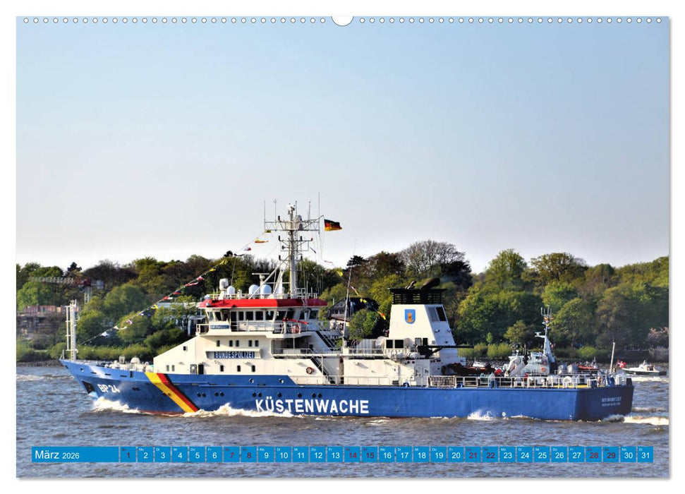 Faszination - SCHIFFE (CALVENDO Premium Wandkalender 2026)