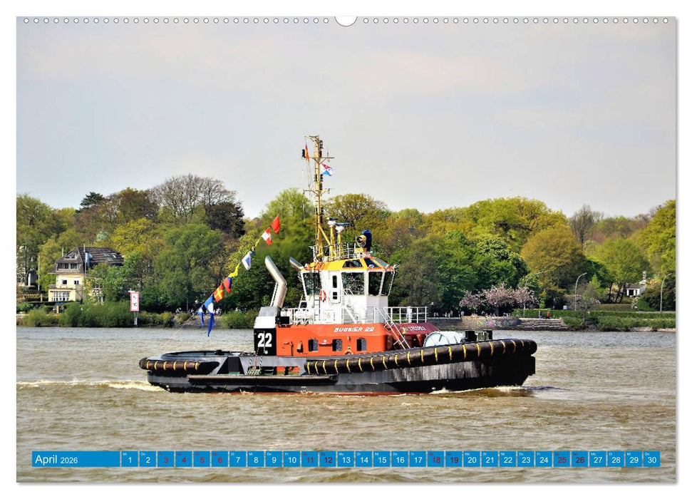 Faszination - SCHIFFE (CALVENDO Premium Wandkalender 2026)