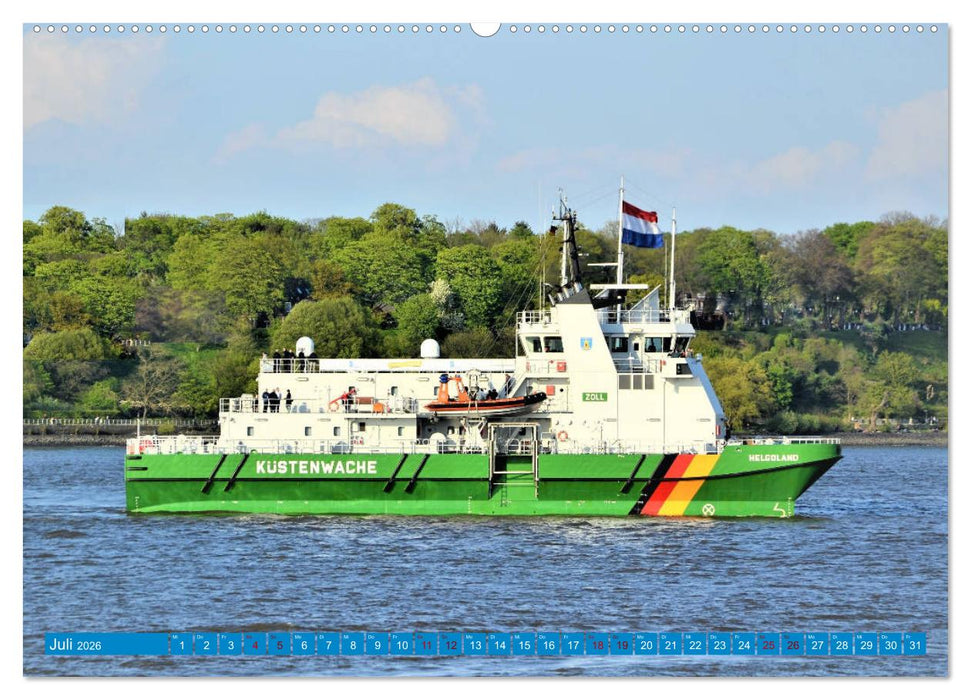 Faszination - SCHIFFE (CALVENDO Premium Wandkalender 2026)