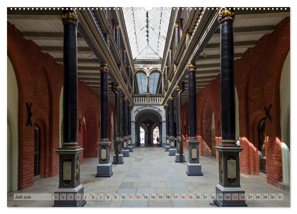 Ein Bummel durch die Hansestadt Stralsund (CALVENDO Premium Wandkalender 2026)