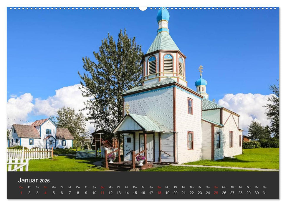 Alaska 2026 - faszinierend anders (CALVENDO Premium Wandkalender 2026)