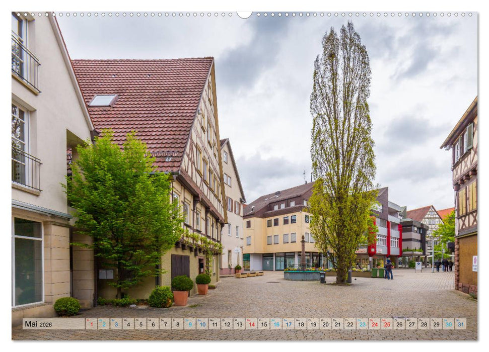 Nagold (CALVENDO Premium Wandkalender 2026)