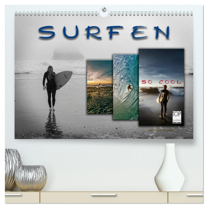 Surfen - so cool (CALVENDO Premium Wandkalender 2026)