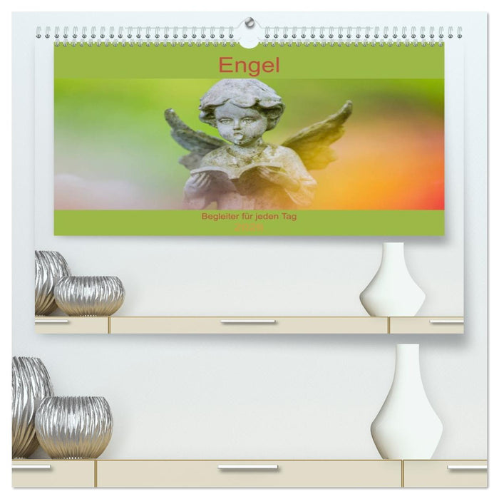 Engel - Begleiter für jeden Tag (CALVENDO Premium Wandkalender 2026)