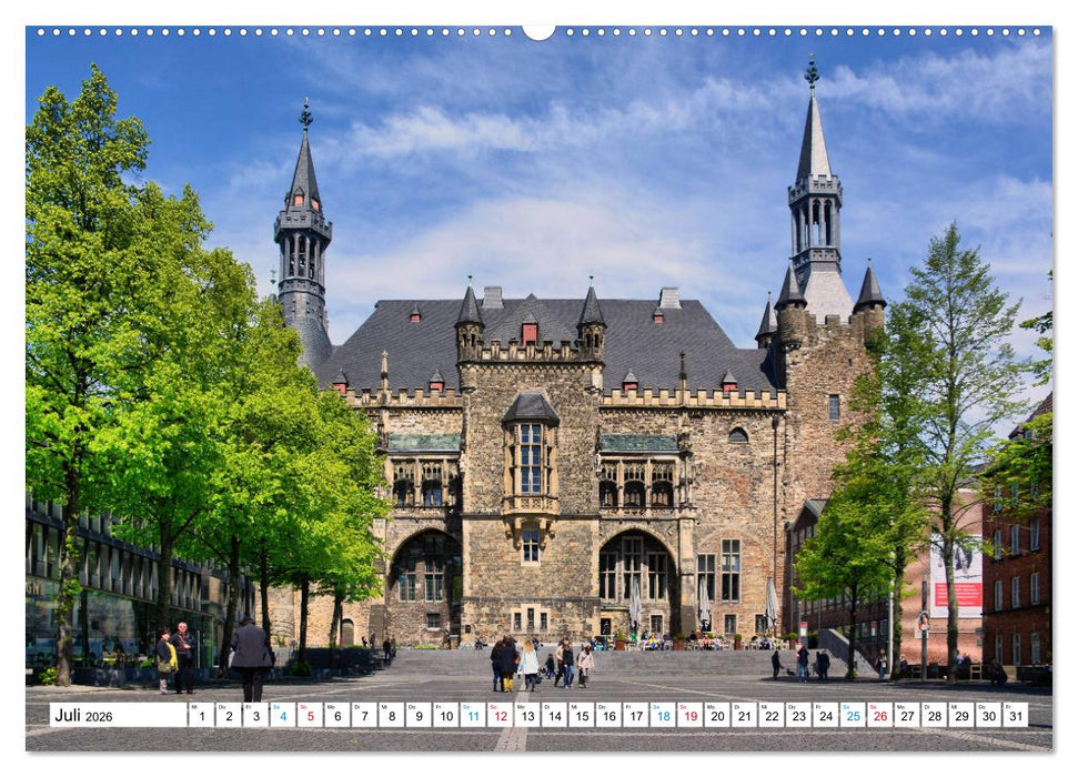 Aachen - Ansichtssache (CALVENDO Premium Wandkalender 2026)