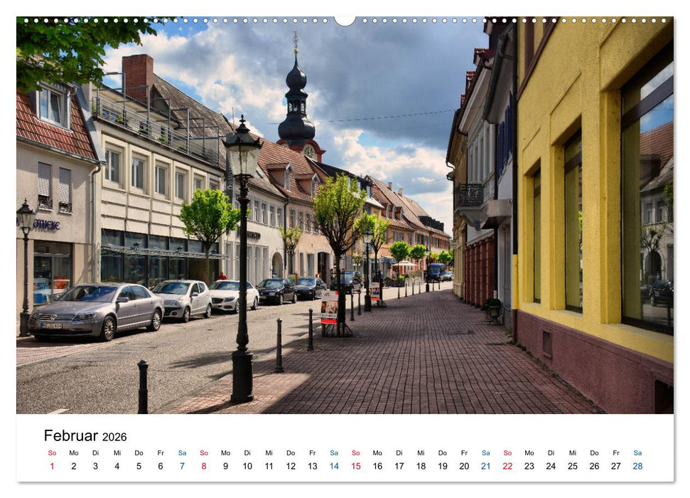 Schwetzingen - Ansichtssache (CALVENDO Premium Wandkalender 2026)