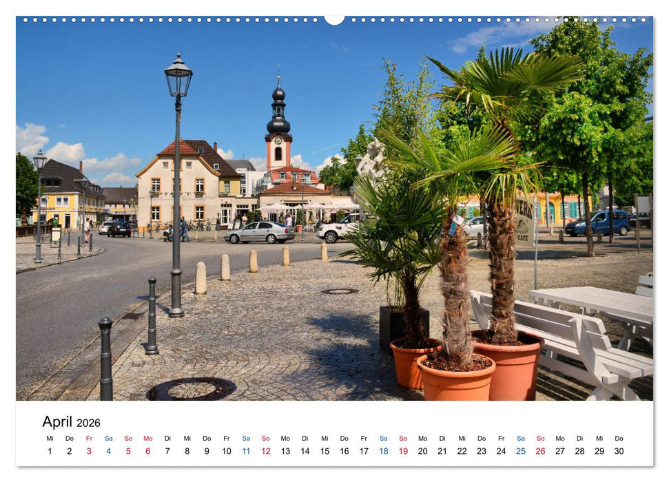 Schwetzingen - Ansichtssache (CALVENDO Premium Wandkalender 2026)