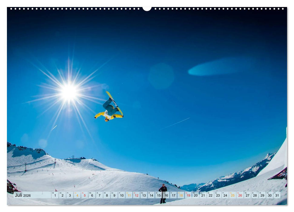 Snowboard - so cool (CALVENDO Premium Wandkalender 2026)