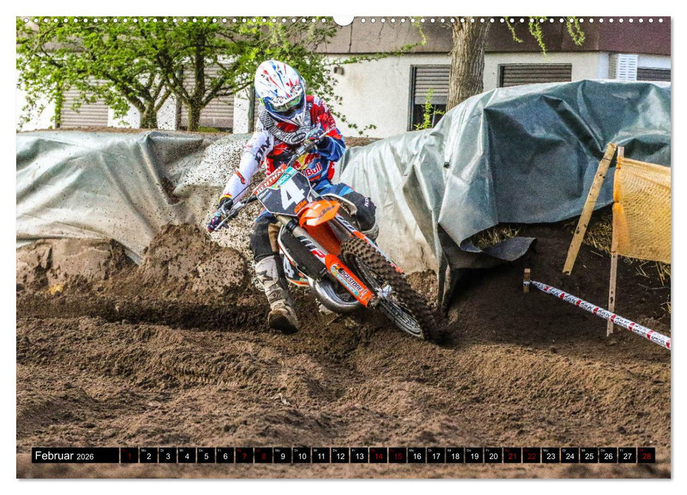 Motocross Racing 2026 (CALVENDO Premium Wandkalender 2026)