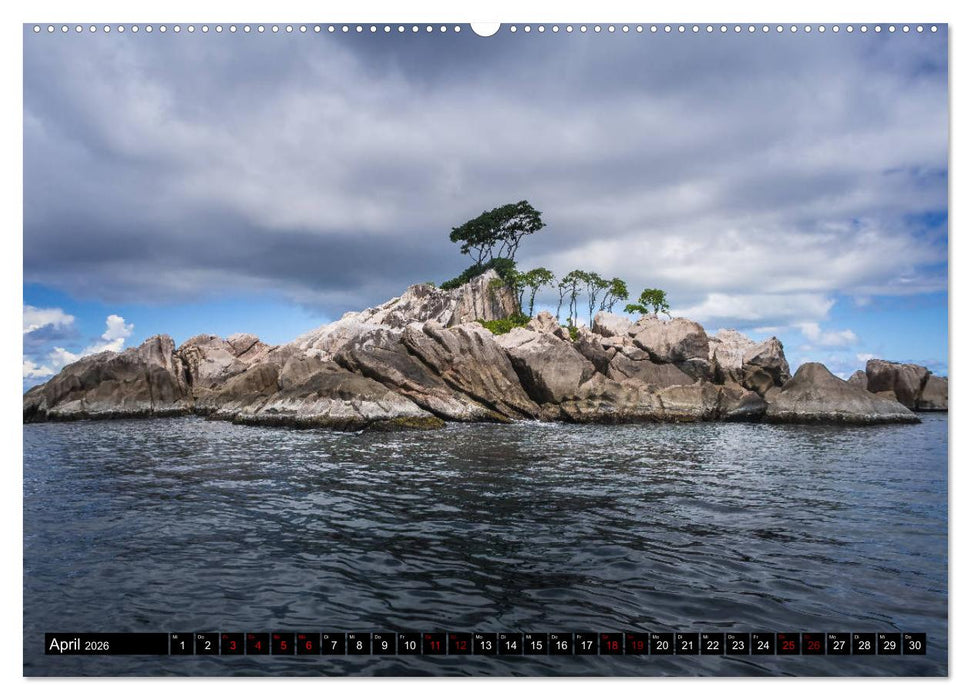 Trauminseln Seychellen (CALVENDO Premium Wandkalender 2026)