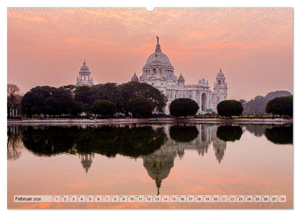 Indien: Tempel, Paläste und Grabmäler (CALVENDO Premium Wandkalender 2026)