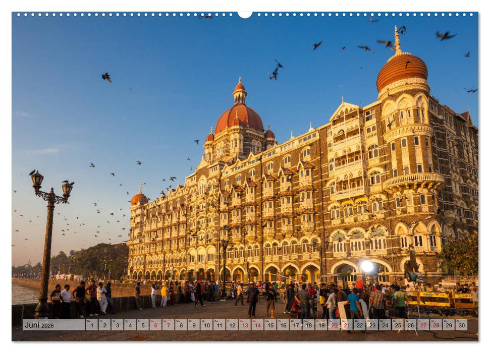Indien: Tempel, Paläste und Grabmäler (CALVENDO Premium Wandkalender 2026)