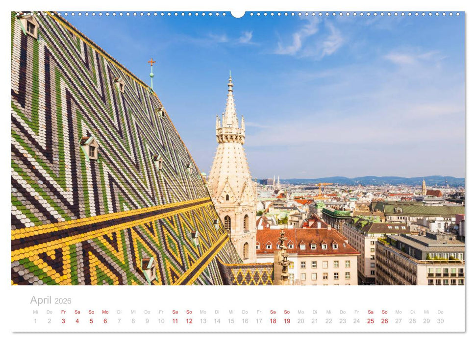 W I E N E R Impressionen (CALVENDO Premium Wandkalender 2026)