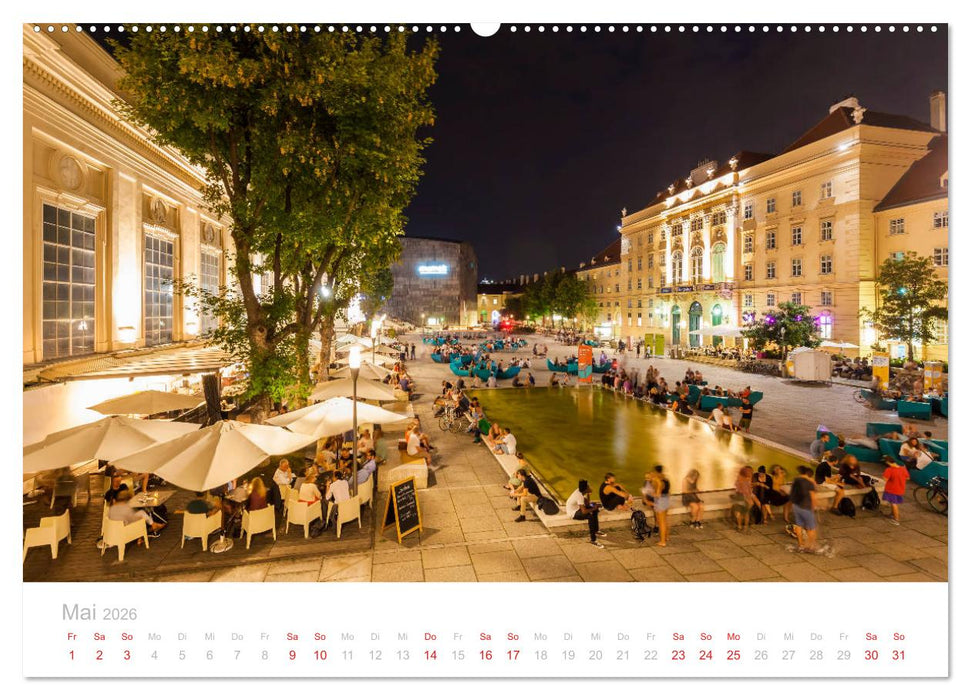 W I E N E R Impressionen (CALVENDO Premium Wandkalender 2026)