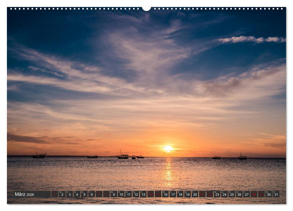 Karibu Sansibar (CALVENDO Premium Wandkalender 2026)