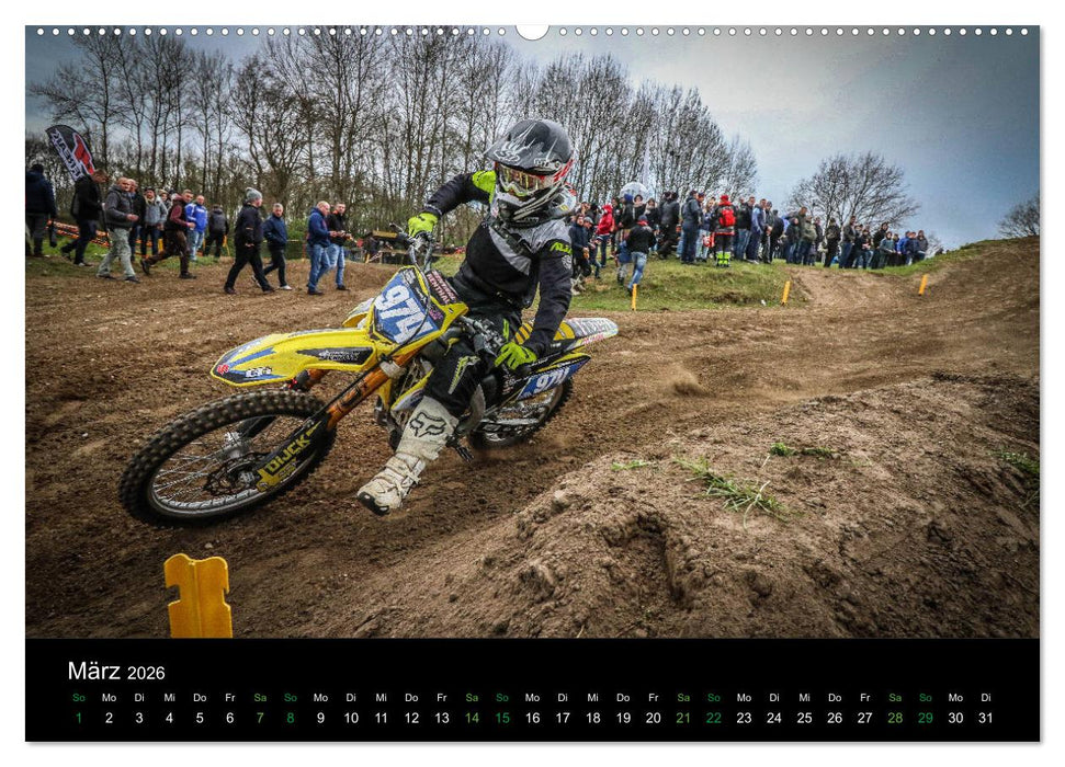 Motocross Ladies 2026 (CALVENDO Premium Wandkalender 2026)