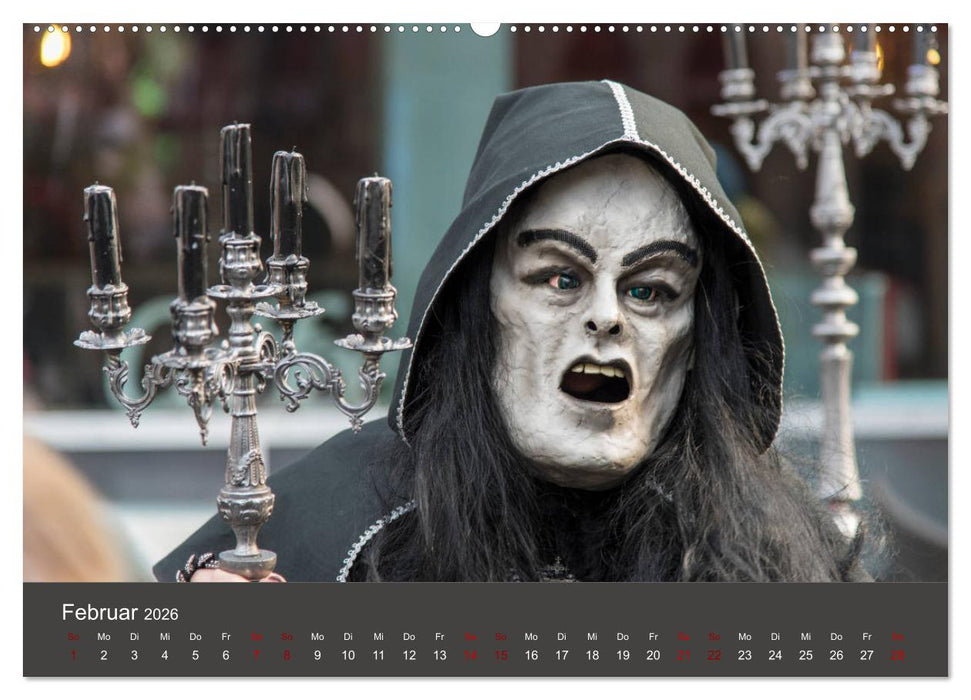 S ganz Johr Fasnacht (CALVENDO Premium Wandkalender 2026)