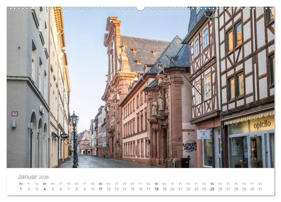 Mein Mainz (CALVENDO Premium Wandkalender 2026)
