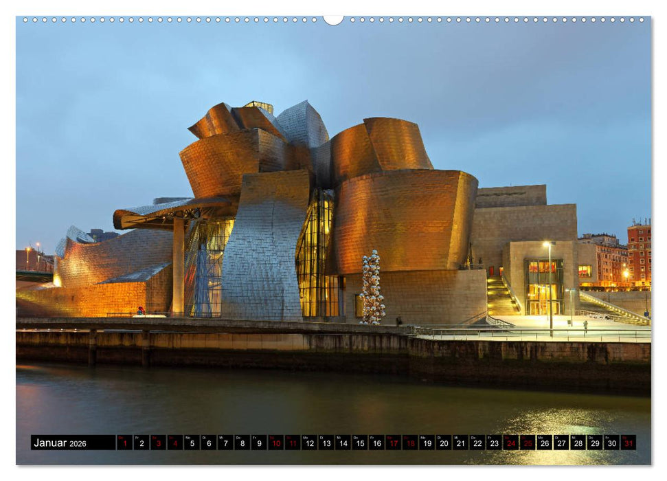 Spaniens Baskenland (CALVENDO Premium Wandkalender 2026)