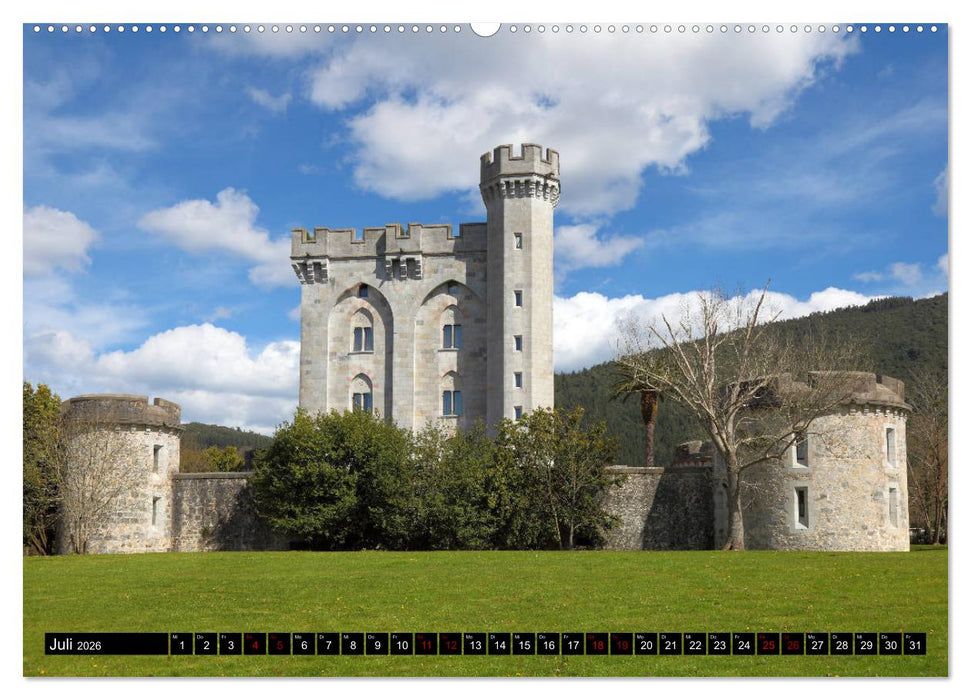 Spaniens Baskenland (CALVENDO Premium Wandkalender 2026)