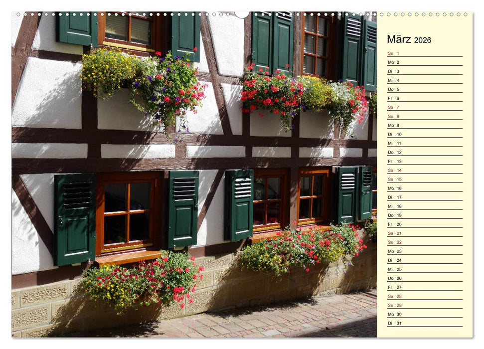 Unterwegs in Bietigheim-Bissingen (CALVENDO Premium Wandkalender 2026)