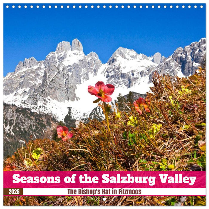 Seasons of the Salzburg Valley (CALVENDO Monthly Calendar 2026)