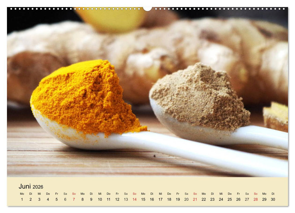 Aromatische Gewürze. Die himmlischen Kostbarkeiten aus aller Welt (CALVENDO Wandkalender 2026)