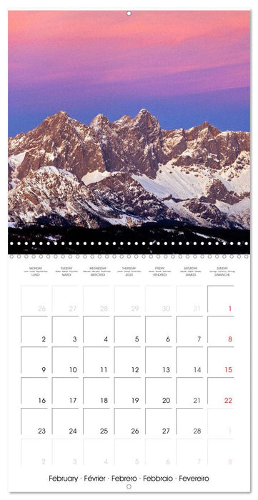 Roof of the Alps (CALVENDO Monthly Calendar 2026)