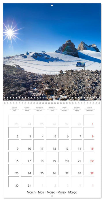 Roof of the Alps (CALVENDO Monthly Calendar 2026)