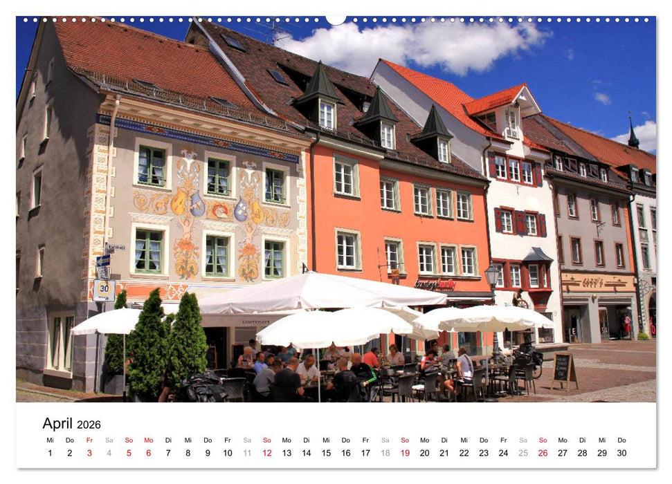 Wunderschönes Villingen (CALVENDO Premium Wandkalender 2026)