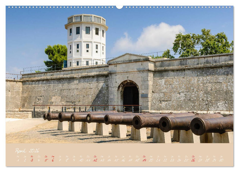 Wunderschönes Istrien (CALVENDO Premium Wandkalender 2026)