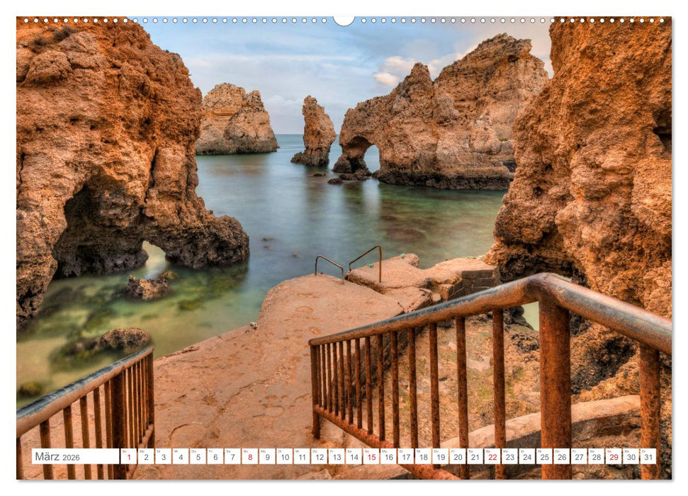 Portugal, der bunte Süden Europas (CALVENDO Wandkalender 2026)