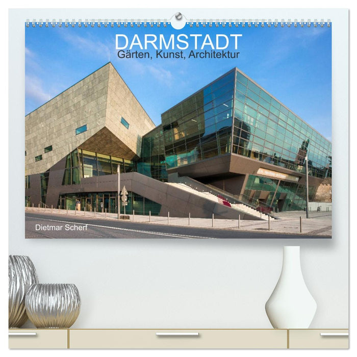 Darmstadt – Gärten, Kunst, Architektur (CALVENDO Premium Wandkalender 2026)