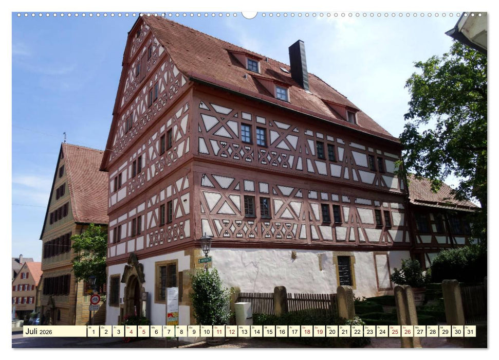 Unterwegs in Bietigheim-Bissingen (CALVENDO Premium Wandkalender 2026)