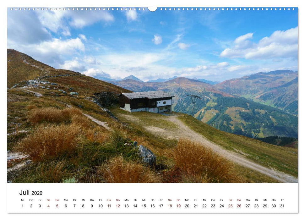 Die Gasteiner Berge Im Spätsommer (CALVENDO Premium Wandkalender 2026)