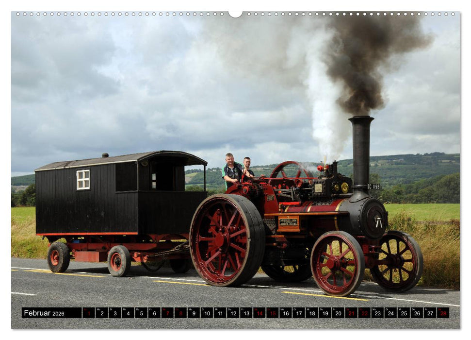 Irish Steam - 50. Dampftreffen in Stradbally (CALVENDO Premium Wandkalender 2026)