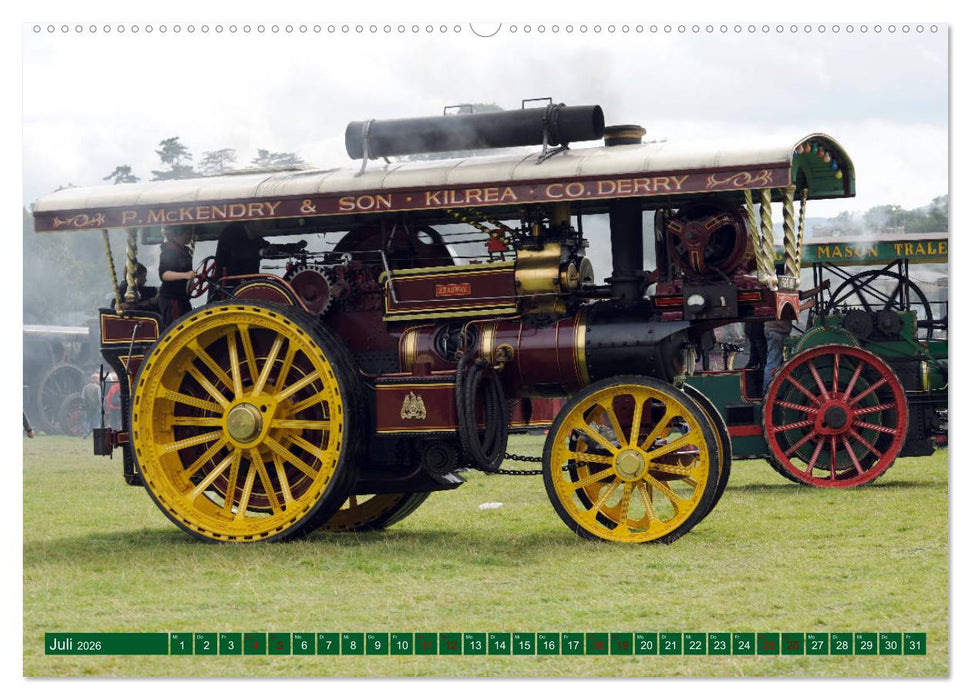 Irish Steam - 50. Dampftreffen in Stradbally (CALVENDO Premium Wandkalender 2026)