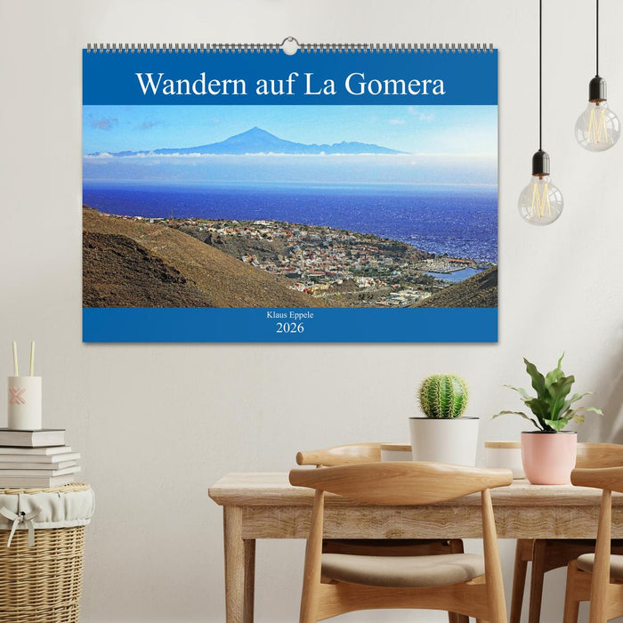 Wandern auf La Gomera (CALVENDO Wandkalender 2026)