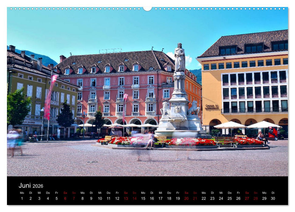 Bozen 2026 (CALVENDO Premium Wandkalender 2026)