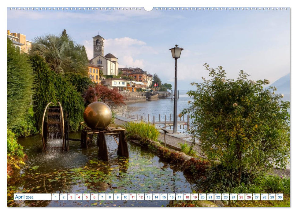 Schweiz - Vom Hochgebirge zu Palmen (CALVENDO Premium Wandkalender 2026)