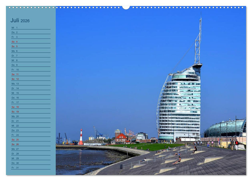 BREMERHAVEN - 2026 (CALVENDO Premium Wandkalender 2026)