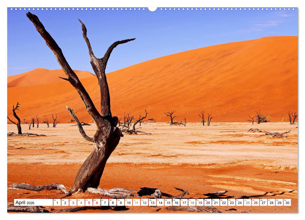 Namibia - Weite spüren (CALVENDO Premium Wandkalender 2026)