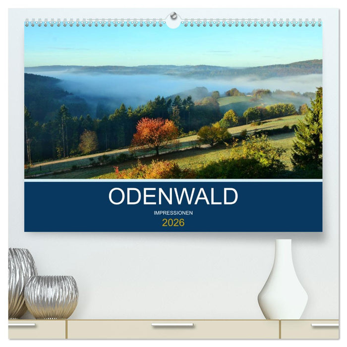 Odenwald - Impressionen (CALVENDO Premium Wandkalender 2026)