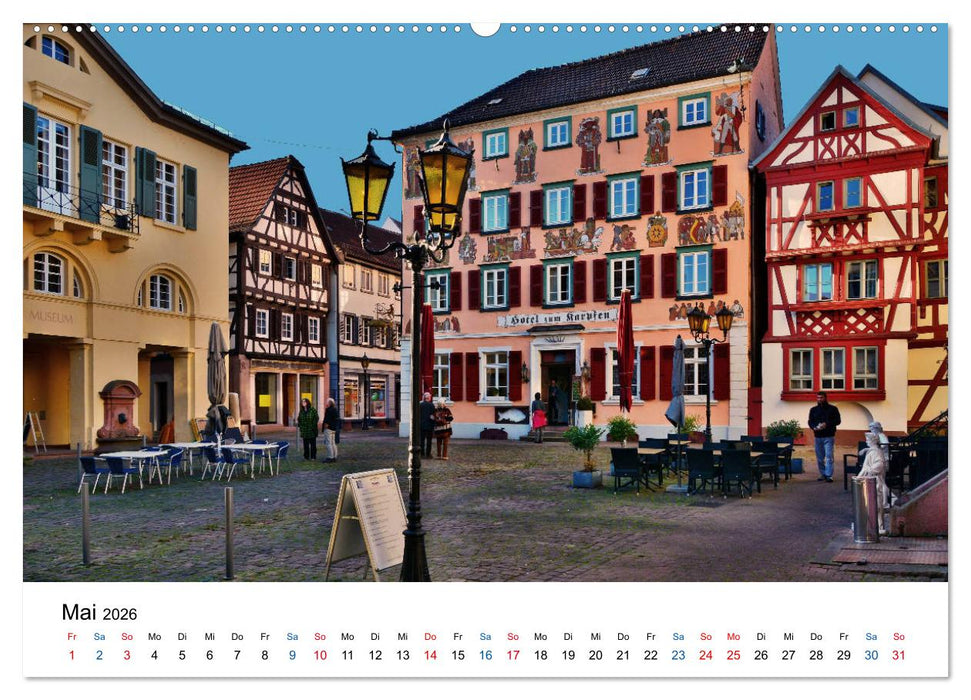Odenwald - Impressionen (CALVENDO Premium Wandkalender 2026)