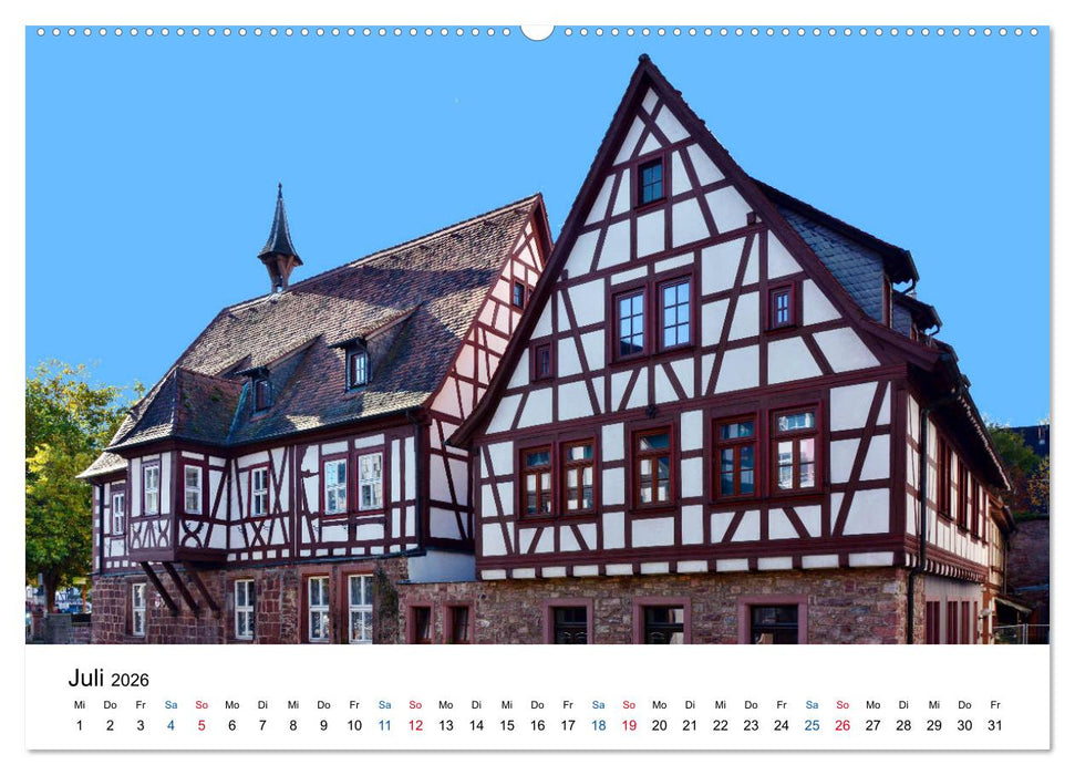 Odenwald - Impressionen (CALVENDO Premium Wandkalender 2026)