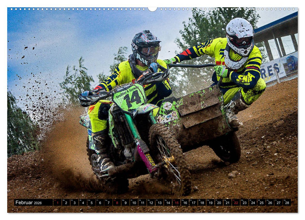 Blickpunkte Motocross (CALVENDO Wandkalender 2026)