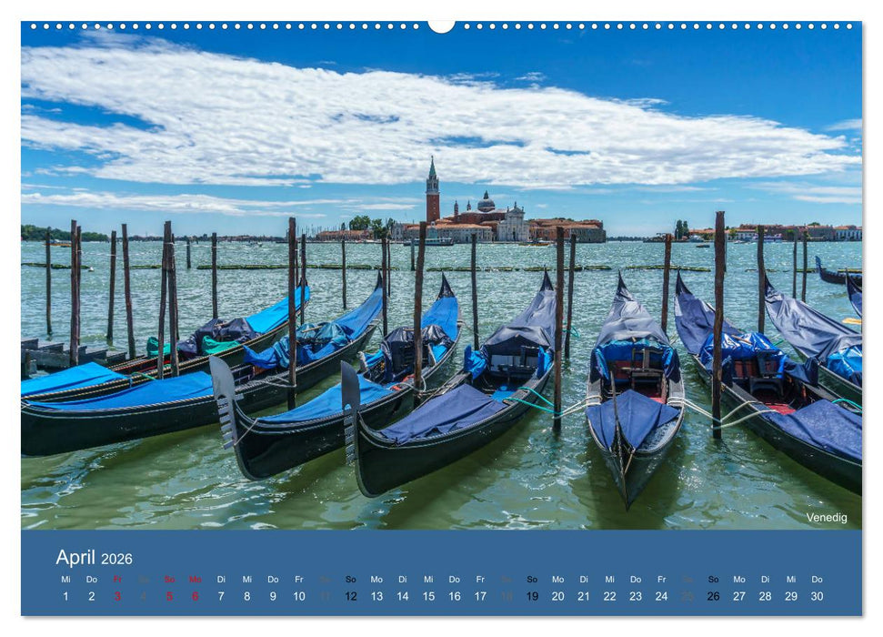 Italienische Momente (CALVENDO Premium Wandkalender 2026)